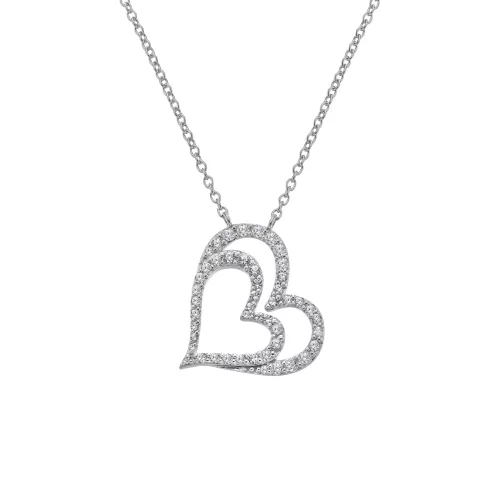 Obrázek č. 3 k produktu: Stříbrný náhrdelník Hot Diamonds Shimmer DN228