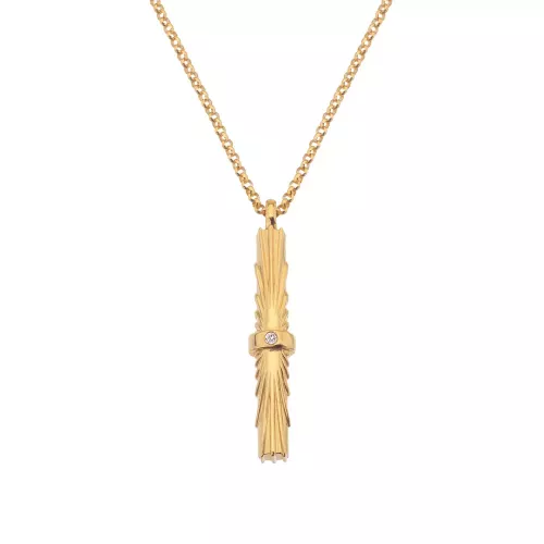 Obrázek č. 3 k produktu: Stříbrný pozlacený náhrdelník Hot Diamonds x Jac Jossa Hope DP849