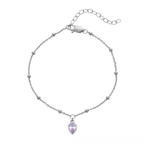 Obrázek č. 3 k produktu: Stříbrný náramek Hot Diamonds Silver Whisper June SWB030